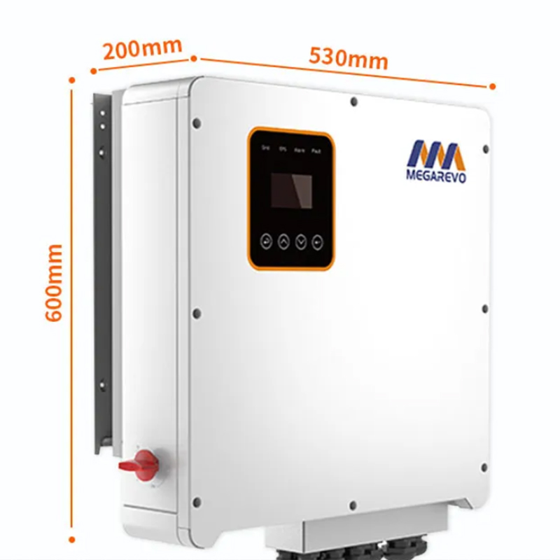 8KW-os háromfázisú nagyfeszültségű hibrid inverter