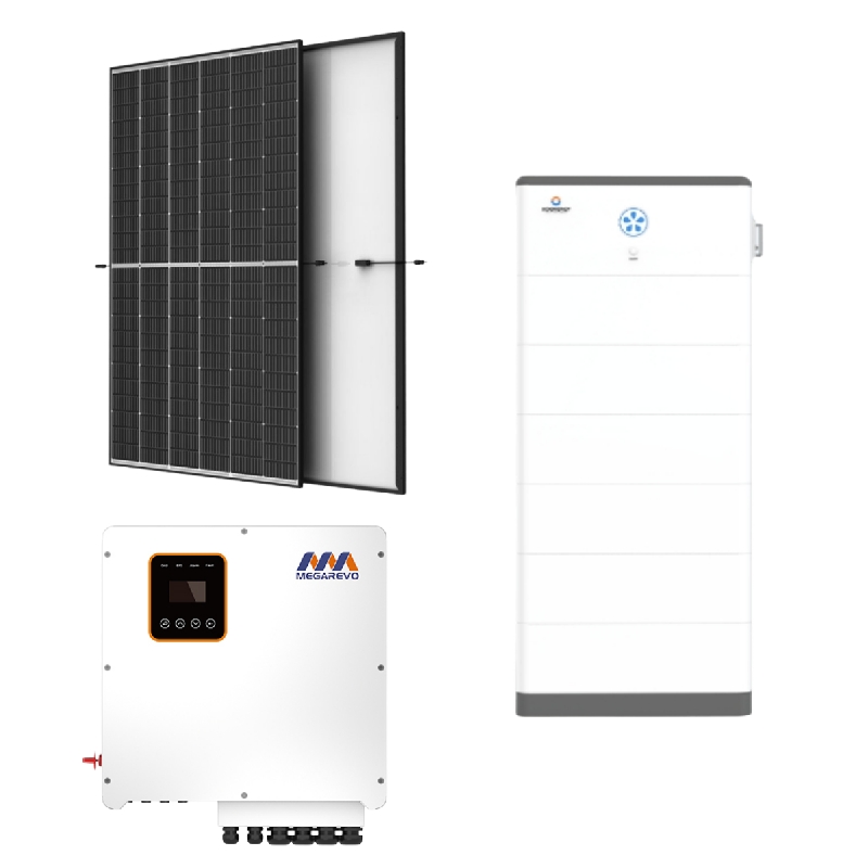 8 kW-os fotovoltaikus készlet 10 kWh tárhellyel